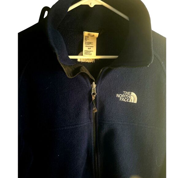 The North Face Jacket Men's size S/P Blue Full zip Fleece - Picture 1 of 4